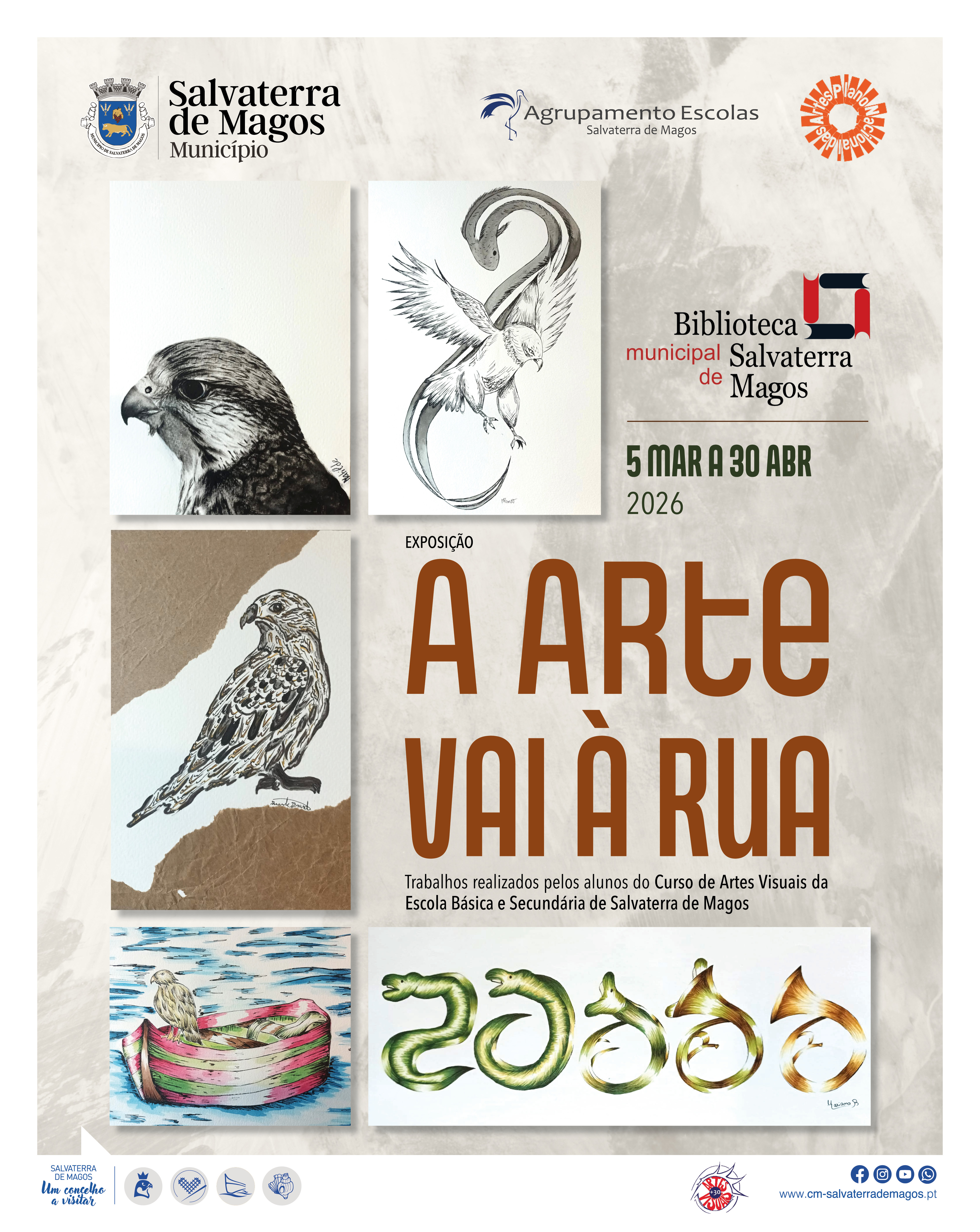 Exposição "A Arte vai à rua"